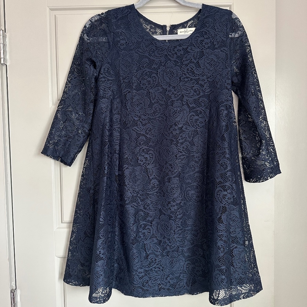 Lace mid-thigh dress | Abercrombie & Fitch